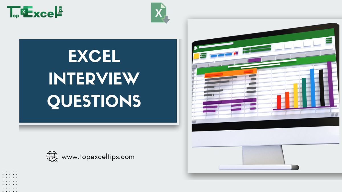 Excel Interview Questions