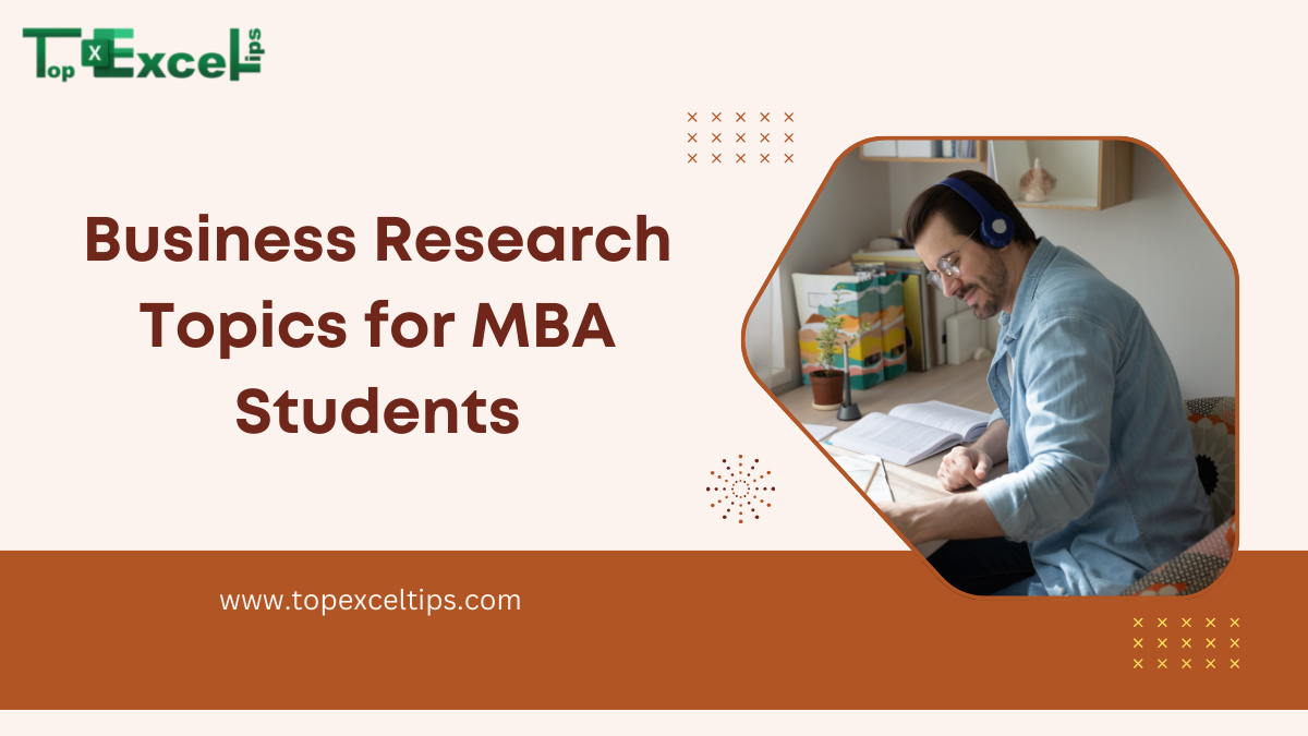 business research topics for mba students