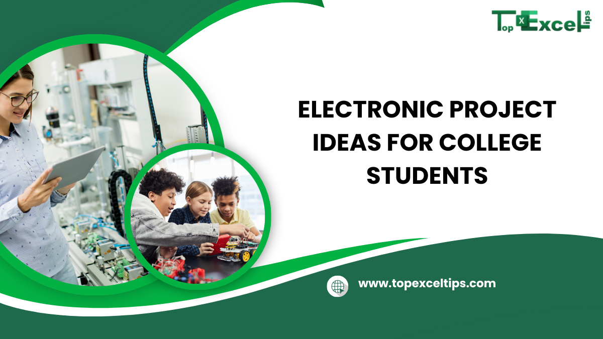electronic project ideas for college students
