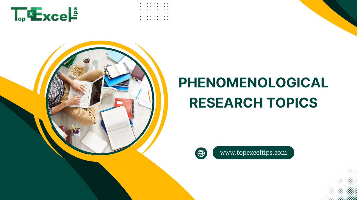 phenomenological research topics