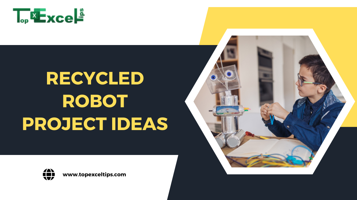 recycled robot project ideas