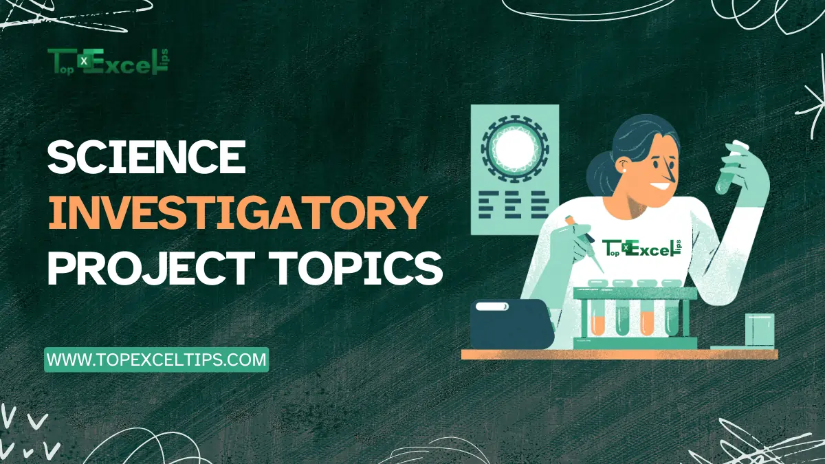 Science Investigatory Project Topics