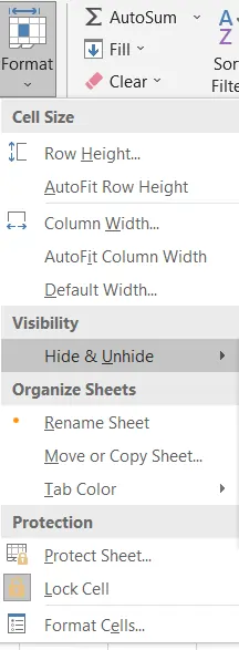 How to Unhide Multiple Rows