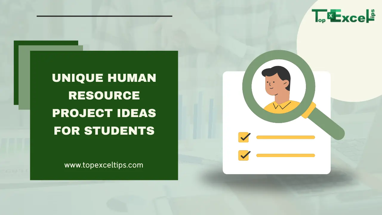 Human Resource Project Ideas