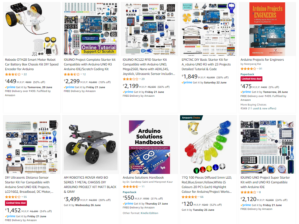 arduino project ideas affiliate link image