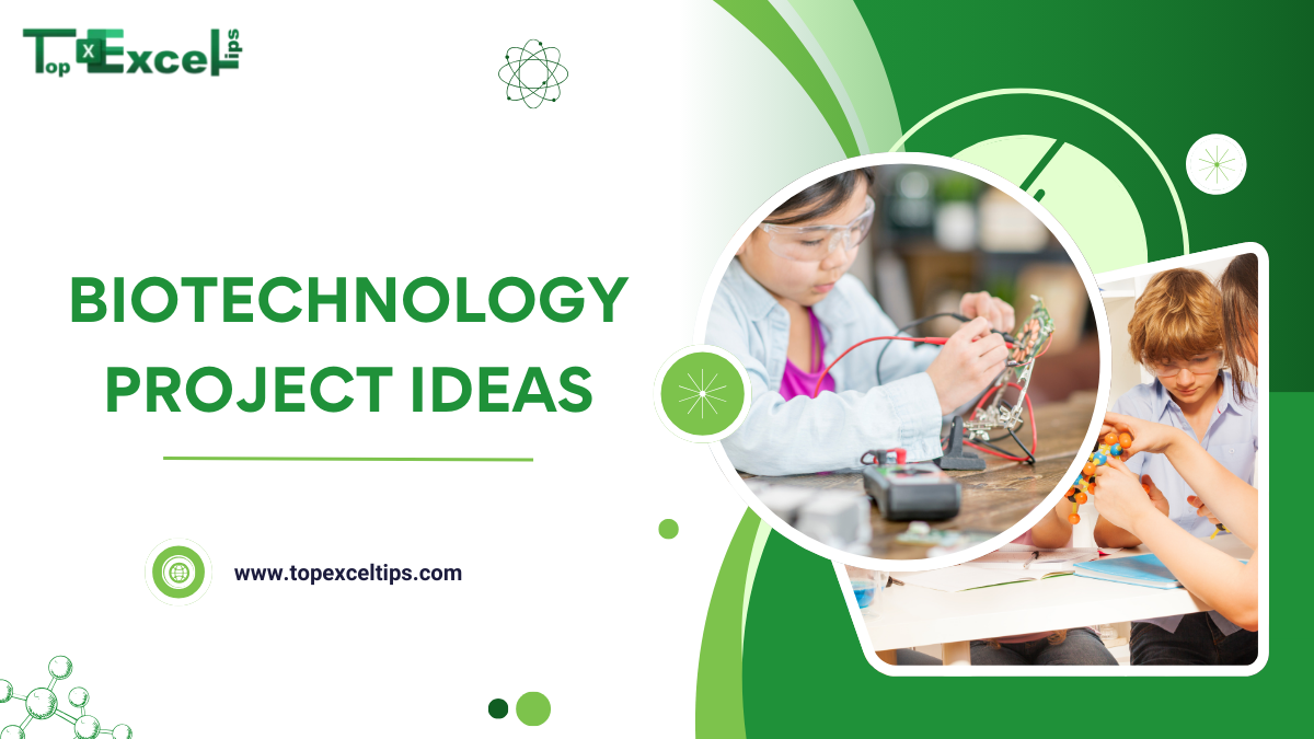 biotechnology project ideas