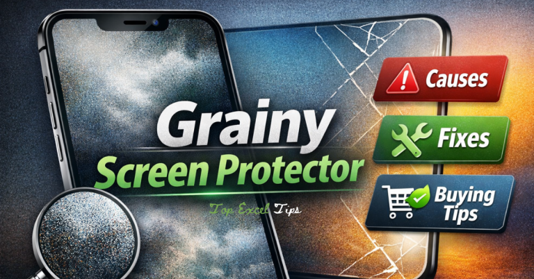 Grainy Screen Protector
