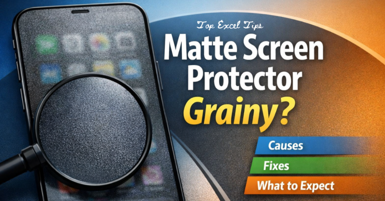 Matte Screen Protector Grainy