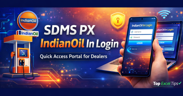 SDMS PX IndianOil In Login